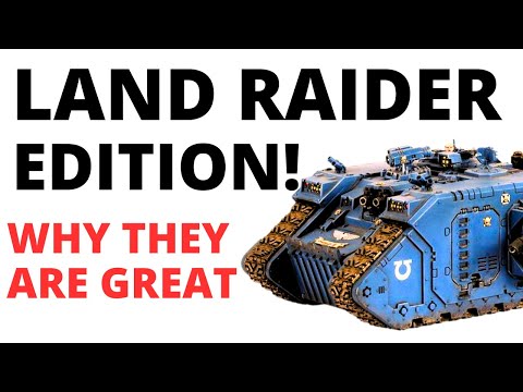Land Raiders in 40K 10th Edition and Why They're FINALLY Great!