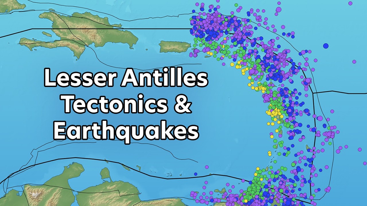 Tectonics & Earthquakes of the Lesser Antilles (educational; 2020)