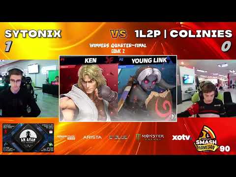 Sytonix vs 1L2P  colinies - Smash Ultimate Singles Winners Quarters Smash Parmesan 90 - Ken vs Young