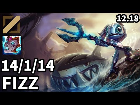 Fizz Mid vs Lissandra - Ranked Master - Patch KR 12.18