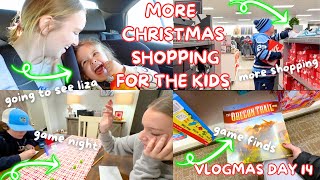 MORE CHRISTMAS SHOPPING FOR THE KIDS | WE TOOK ASPYN | Vlogmas Day 14 | Family 5 Vlogs