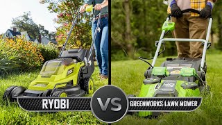 Ryobi vs Greenworks Lawn Mower