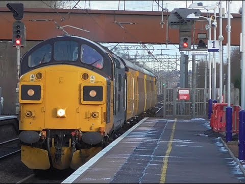 37025 TnT 37116 on Network Rail Test Trains | March 2017