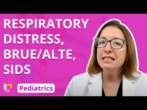 Respiratory Distress, BRUE/ALTE, SIDS - Pediatric Nursing - Respiratory Disorders | @LevelUpRN