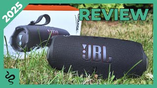 Video thumbnail for JBL Charge 6 Bluetooth Speaker | Portable Yet Powerful! | Review by Review Rattlesnake