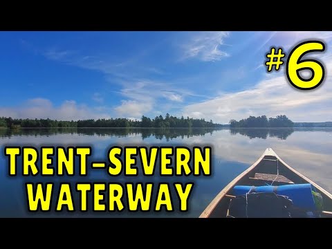 Buckhorn to Burleigh Falls - Trent-Severn Solo Canoeing - Day 6