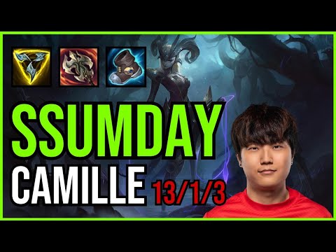 SSUMDAY - CAMILLE vs. AATROX Top | NA DIAMOND | PATCH 11.1