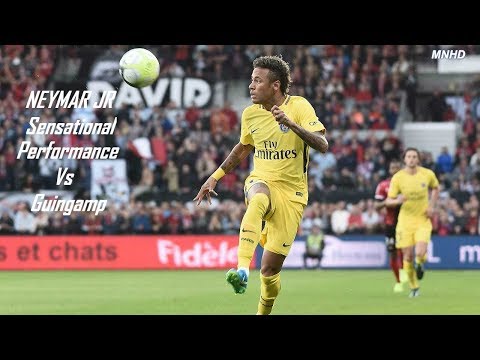 Neymar Jr  ● sensational performance vs Guingamp - HD