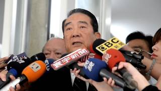 宋楚瑜清真寺探視劉文雄及家屬