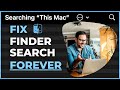 Fix Broken Finder Search Forever!