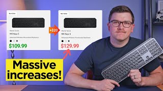 Logitech Price Increase 2025 - I tracked 176 prices, 51% went up