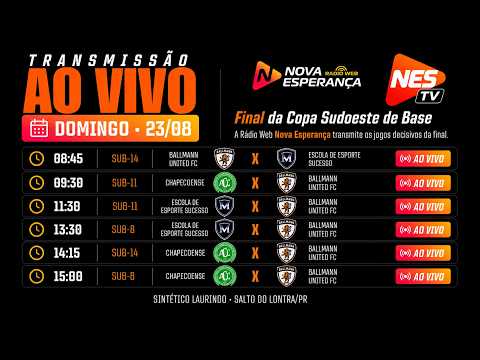 FINAIS DA COPA SUDOESTE DE BASE - SALTO DO LONTRA PR