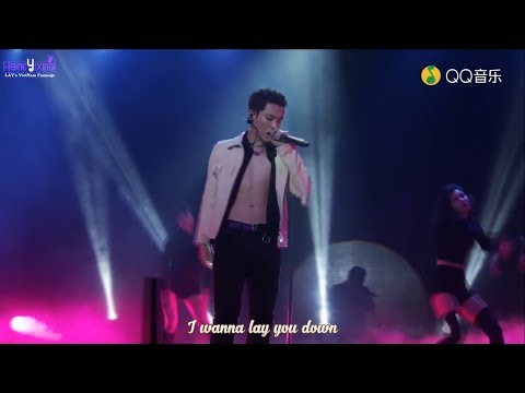 [VIETSUB] 181106 Zhang Yixing - LAY U DOWN (live) | Fan Event in NYC