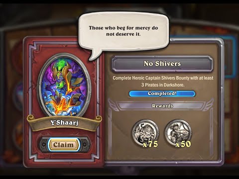 Y'Shaarj event task 5: Heroic Shivers with pirates - Free to play guide - Hearthstone Mercenaries