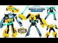 Transformers Earthspark Cyber-Combiner Bumblebee and Mo Malto Robot Action Figure!