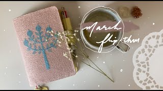 March Hobonichi Filp-Thru