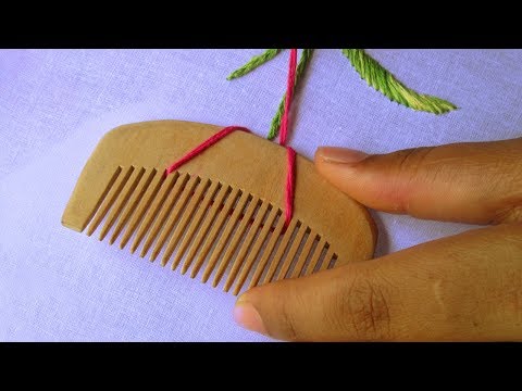 Hand Embroidery | Amazing Trick, Easy Flower Embroidery Trick | Sewing Hack #1
