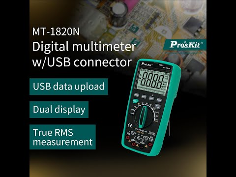 Цифровий мультиметр Pro'sKit MT-1820N Прев'ю 6
