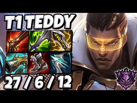 T1 Teddy Lucian vs Draven [ Pentakill ] Lol Master EUW Patch 11.20 ✅