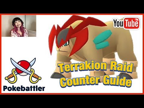Terrakion Raid Counter Guide by Pokebattler