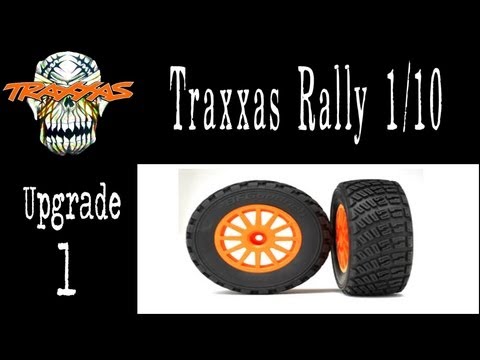 Kojot - Traxxas Rally - Level 1 Upgrade - Traxxas Orange Rally Wheels