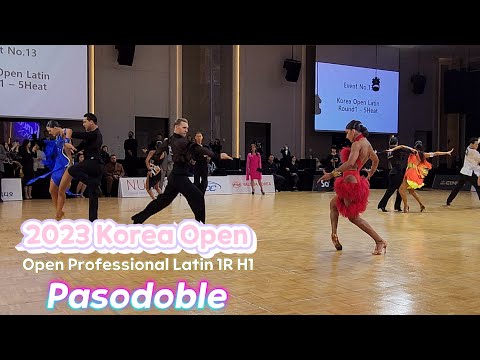 2023 Korea Open 🇰🇷/ Open Professional Latin 1R H1 Pasodoble