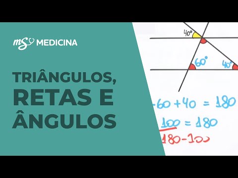 Triângulos, retas e ângulos  | Matemática | Medicina | Me Salva! ENEM 2021