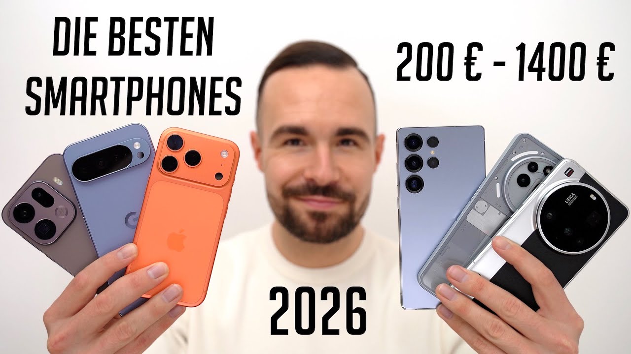 Die besten Smartphones 2026 - Alle Preisklassen (Deutsch) | SwagTab
