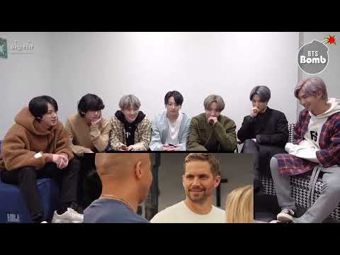 bts reaccióna a rápidos y furioso