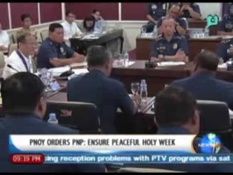 [NewsLife] President Aquino orders PNP: Ensure peaceful holy week || Apr. 14, '14