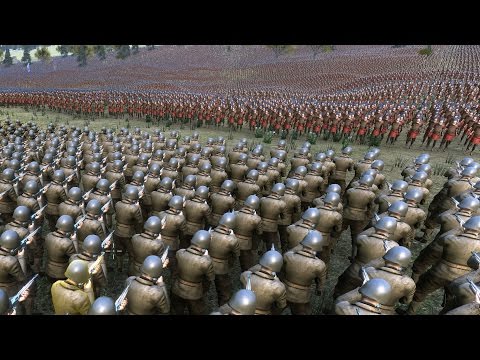30.000 WW2 US SOLDIERS vs 70.000 ARCHERS - Ultimate Epic Battle Simulator