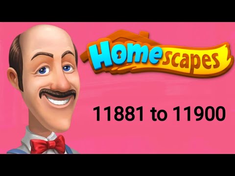 Homescapes || level 11881 to 11900