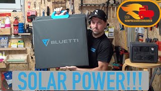 DAs Bluetti PV120 Solarmodul ! Leistung bis der Arzt kommt!