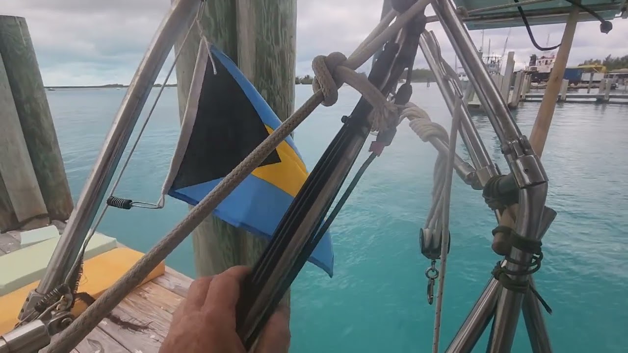 Repairing solar panel connections on Epiphany C&C 39 Sailboat