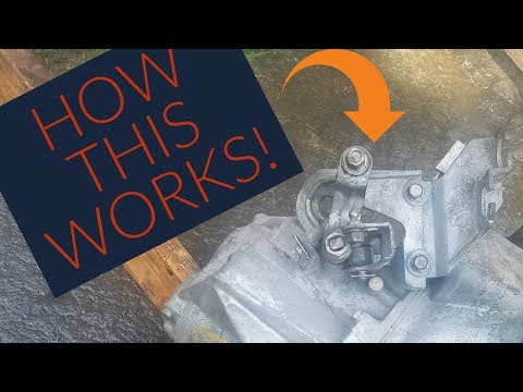 HOW TO ADJUST FIERO 4 SPEED MUNCIE SHIFT CABLES!!