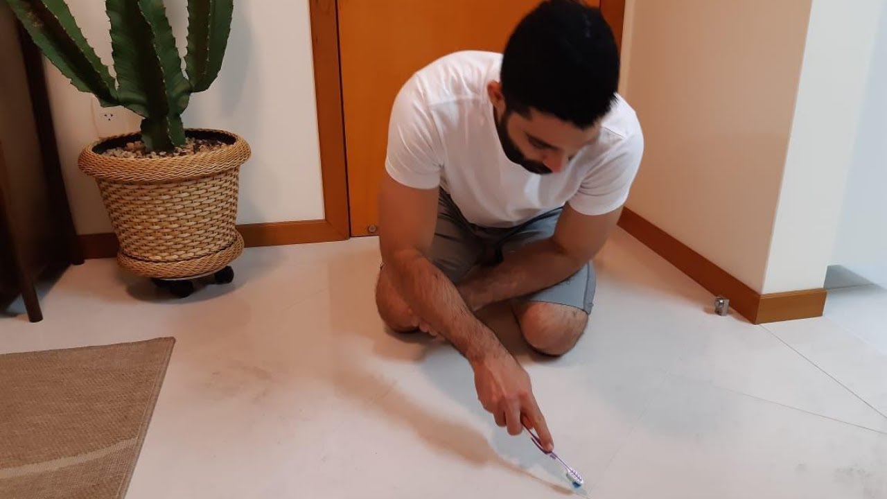 Como limpar rejunte encardido de forma RÁPIDA e PRÁTICA