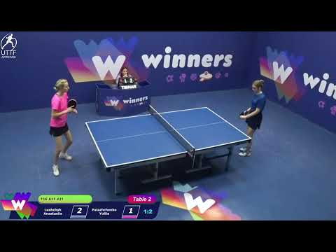Winners League 29.11.21 Lushchyk Anastasiia - Palazhchenko Yuliia 21:30
