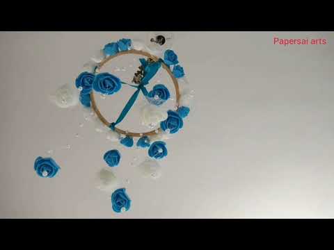 Baby mobile for Nursery room,Wall Hangings, Easy Handmade Home Decoration ideas@Papersai arts Video
