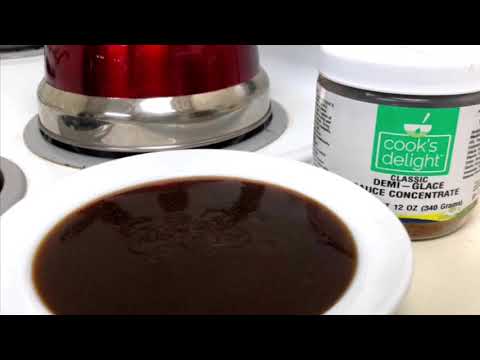 How to make delicious Demi-Glace in 5 minutes.