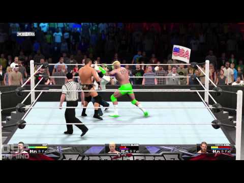 WWE2K15 My Career Mode (PS4/60fps) pt22 - 1st Triple Threat! Best So Far