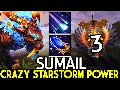 SUMAIL [Mirana] Crazy Starstorm Power Scepter Build 7.25 Dota 2