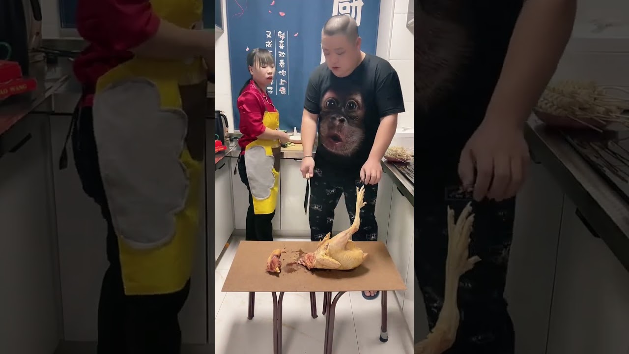 Are fat people so energetic?# funny couple# funny video# funny