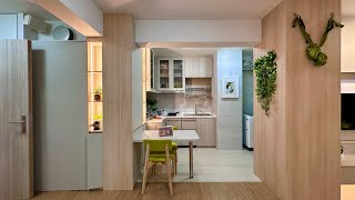 🇸🇬 *XTRA ROOMLET!* HDB 2-Room Flexi (46sqm) Showflat 2024 (My Nice Home Gallery)