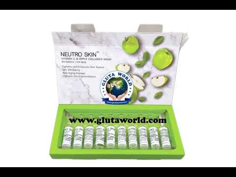 Neutro skin vitamin c & apple collagen nano, 1000 mg