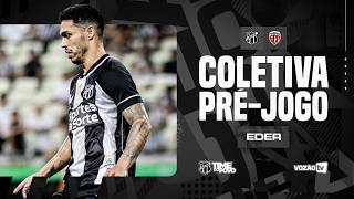 Ceará x Primavera | Coletiva pré-jogo Eder
