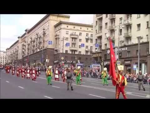 Mehter Band of Iznik, Turkey at the Music Festival "Spasskaya Tower" 2014 (Military tattoo) Part 9