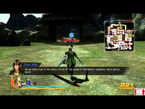 Dynasty Warriors 8 Shu Campaign Walkthrough Part 14 - Battle of Chencang