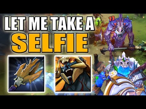 Imba Attack Speed Berserker's Blood + Slardar's Bash of the Deep [FIGHT ME] Dota 2 Ability Draft