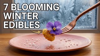 Winter Gardening Secret: These 7 Edible Flowers Never Stop Blooming