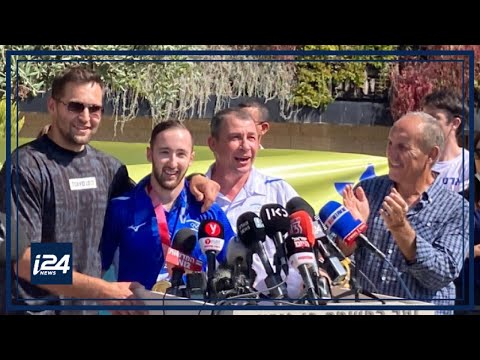 Israeli Artem Dolgopyat Arrives Home With His Gold Medal